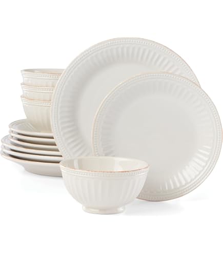 Lenox Holiday 5-Piece Place Setting,Ivory : Amazon.co.uk: Home